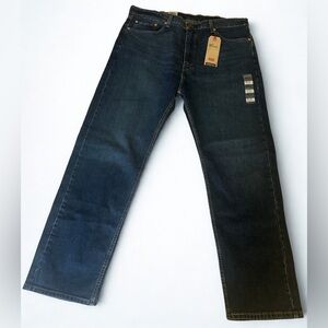 Levi's Men's Dark Blue Straight Jeans